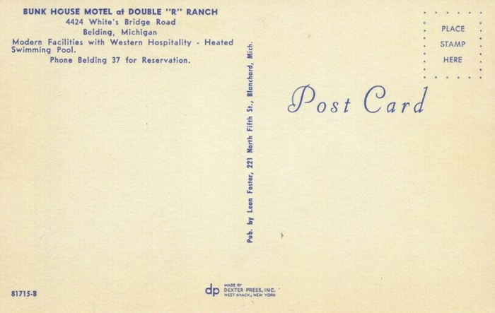 Double R Ranch - Postcards And Promo (newer photo)